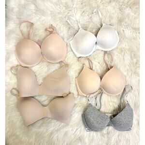 Lot of 6 Victoria's Secret PINK bras size 32DD